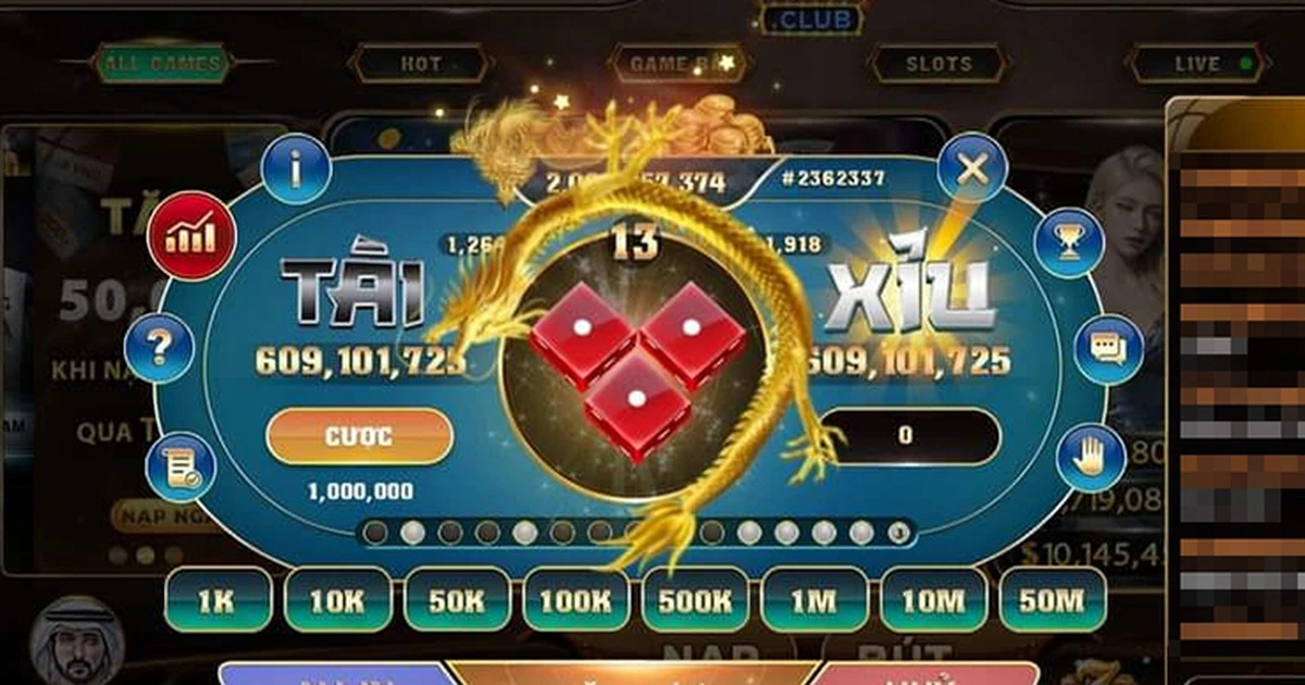 Tài xỉu online hấp dẫn