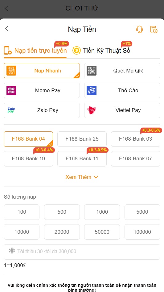 Lựa chọn phương thức Nạp tiền BET88 phù hợp
